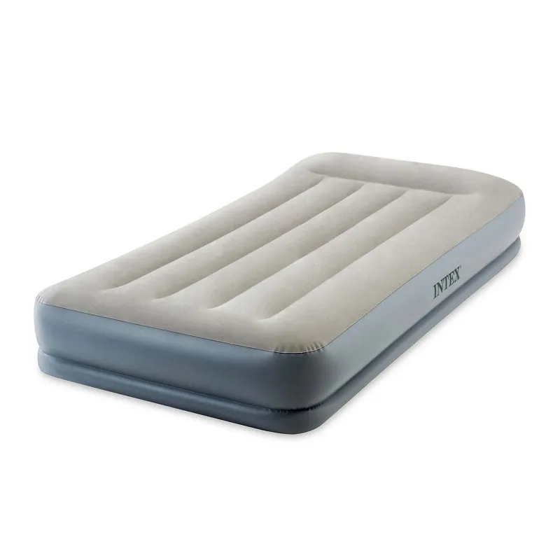 Colchón Hinchable con bomba eléctrica incorporada unipersonal INTEX 64116ND