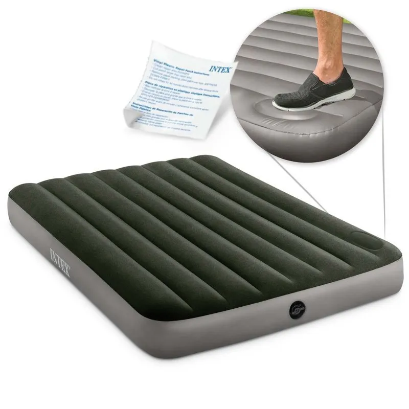 Colchón hinchable con bomba de pie incorporada INTEX 64762