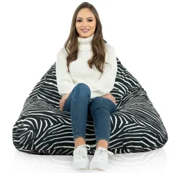 Puff Asiento de Suelo XL Bermuda - Tejido Estampado Premium – vista 56