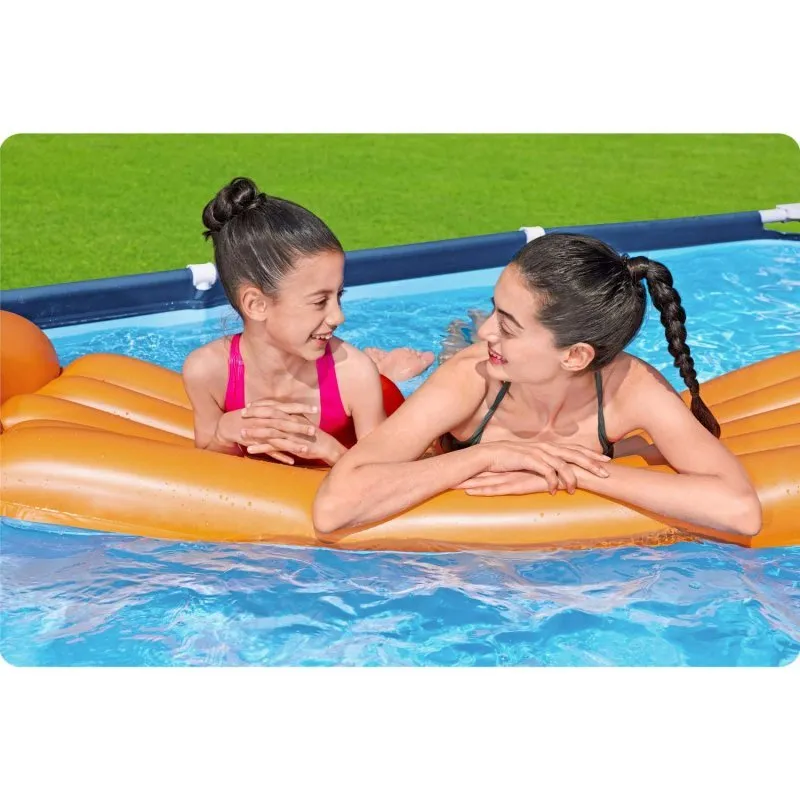 Bestway 56405N 400 x 211 x 81 cm 15en1 piscina de jardín con rejilla