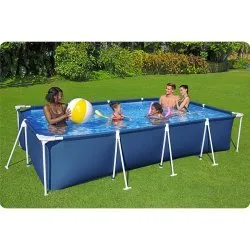 Bestway 56405N 400 x 211 x 81 cm 15en1 piscina de jardín con rejilla