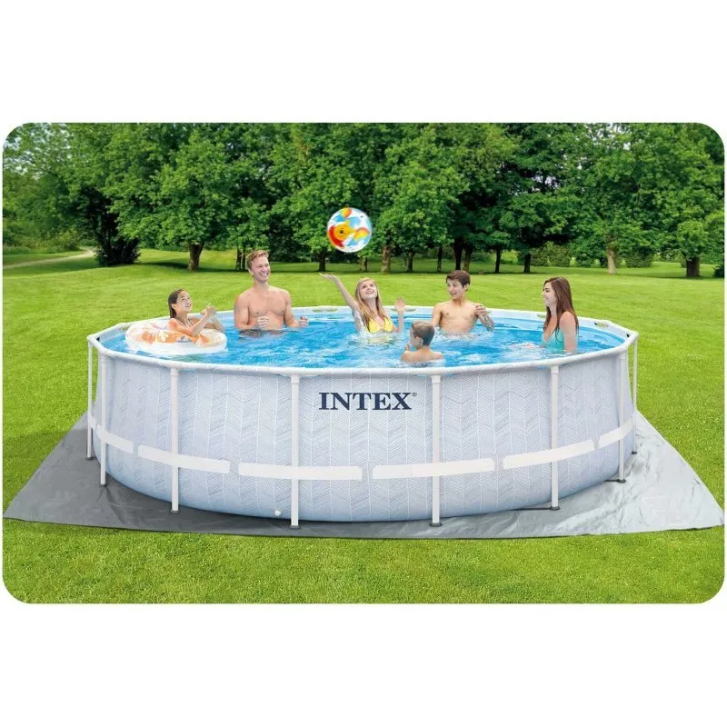 488 x 122 cm 18in1 Piscina de jardín con marco Intex 26746