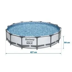 Juego de piscina de jardín Desmontable de 427 x 84 cm 17en1 Bestway 56595.
