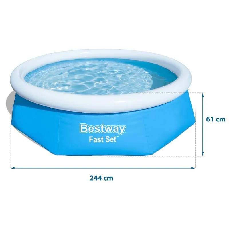 Piscina expandible Bestway 57448 de 244 x 61 cm.