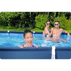 Piscina de jardín Desmontable 400 x 211 x 81 cm 4en1 Bestway 56405N.