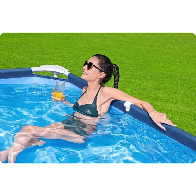 Piscina de jardín Desmontable 400 x 211 x 81 cm 4en1 Bestway 56405N.