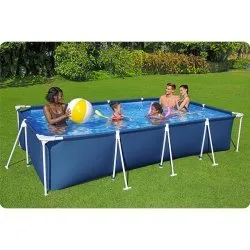 Piscina de jardín Desmontable 400 x 211 x 81 cm 4en1 Bestway 56405N.