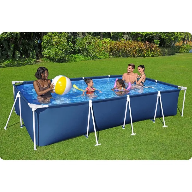 Piscina de jardín Desmontable 400 x 211 x 81 cm 4en1 Bestway 56405N.