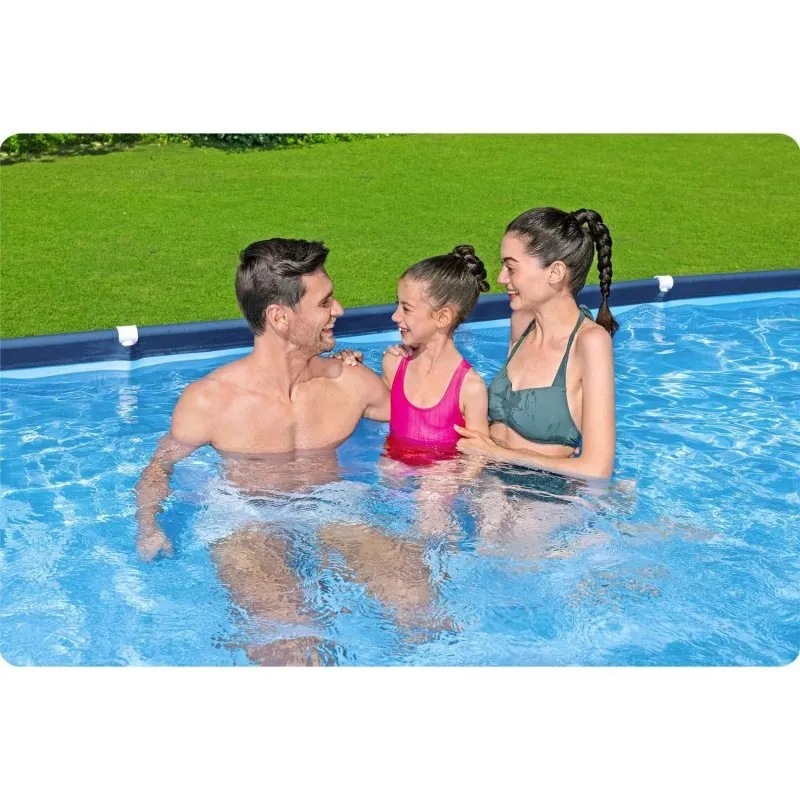 Piscina de jardín Desmontable 400 x 211 x 81 cm 4en1 Bestway 56405N.