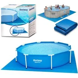 Tapete protector para piscina – 274 x 274 cm Bestway 58000
