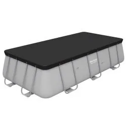 Cubierta para piscina de cremallera Bestway 58232 de 396 x 172 cm.
