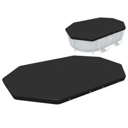 Cobertor para Piscina Ovalada con Estructura 300 x 200 x 84 cm Bestway 58424