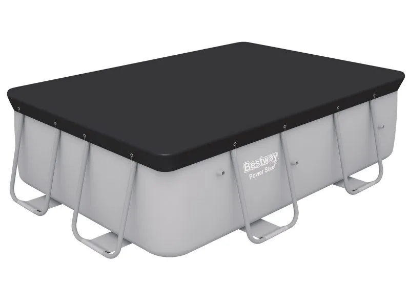 Cubierta rectangular para piscina 282 x 196 cm Bestway 58442