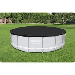 Cubierta para piscina de marco Bestway 58249 de 488 cm.
