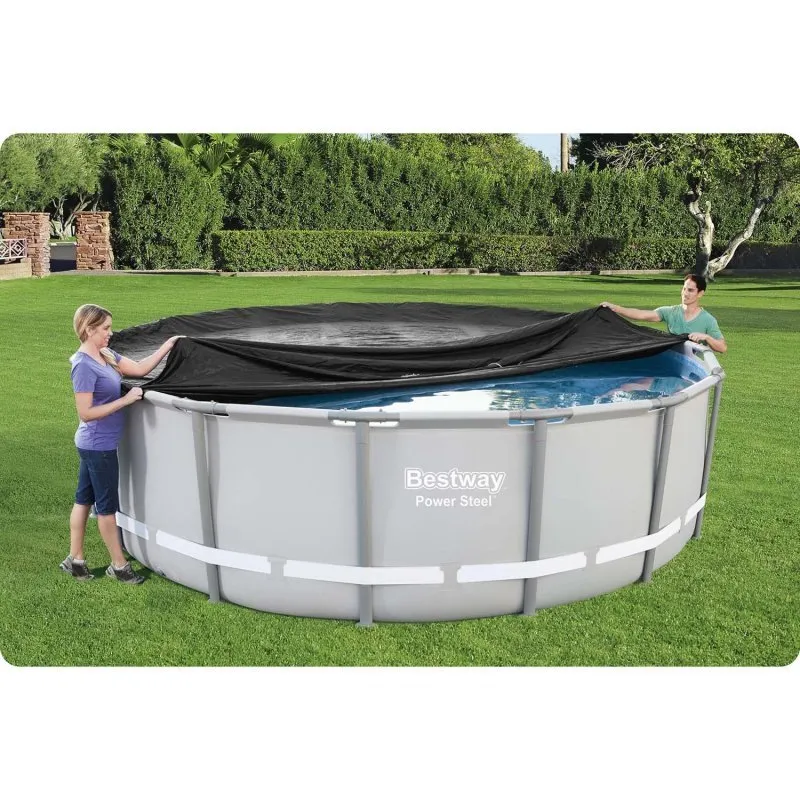 Cubierta para piscina de marco Bestway 58249 de 488 cm.