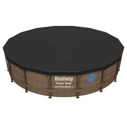 Cubierta para piscina de marco Bestway 58249 de 488 cm.