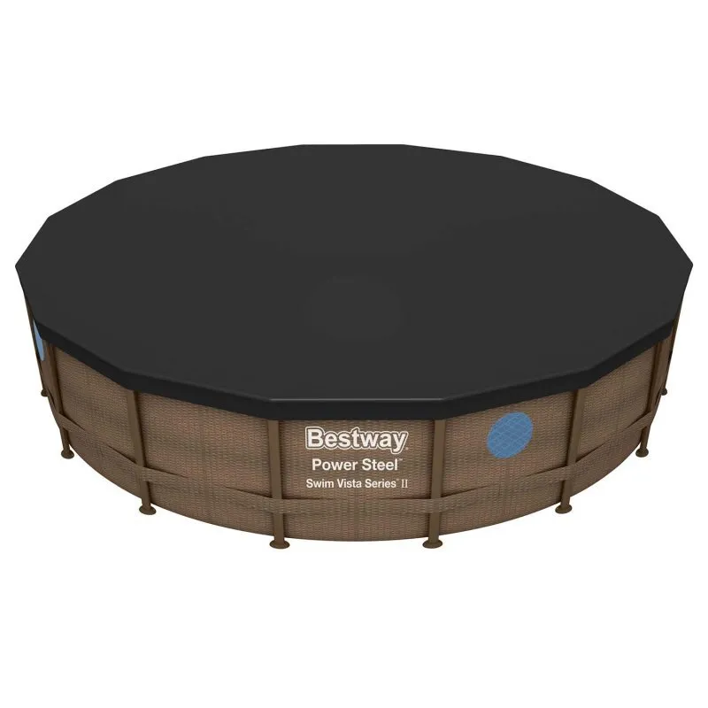 Cubierta para piscina de marco Bestway 58249 de 488 cm.