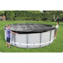 Cubierta para piscina de marco Bestway 58249 de 488 cm.