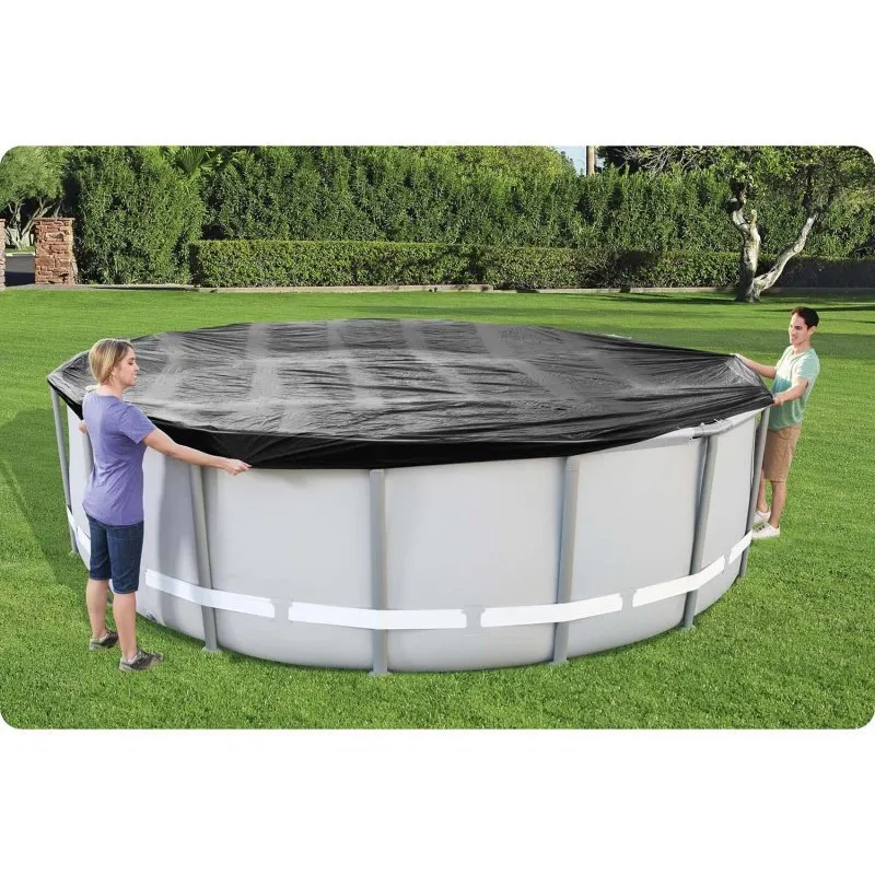 Cubierta para piscina de marco Bestway 58249 de 488 cm.