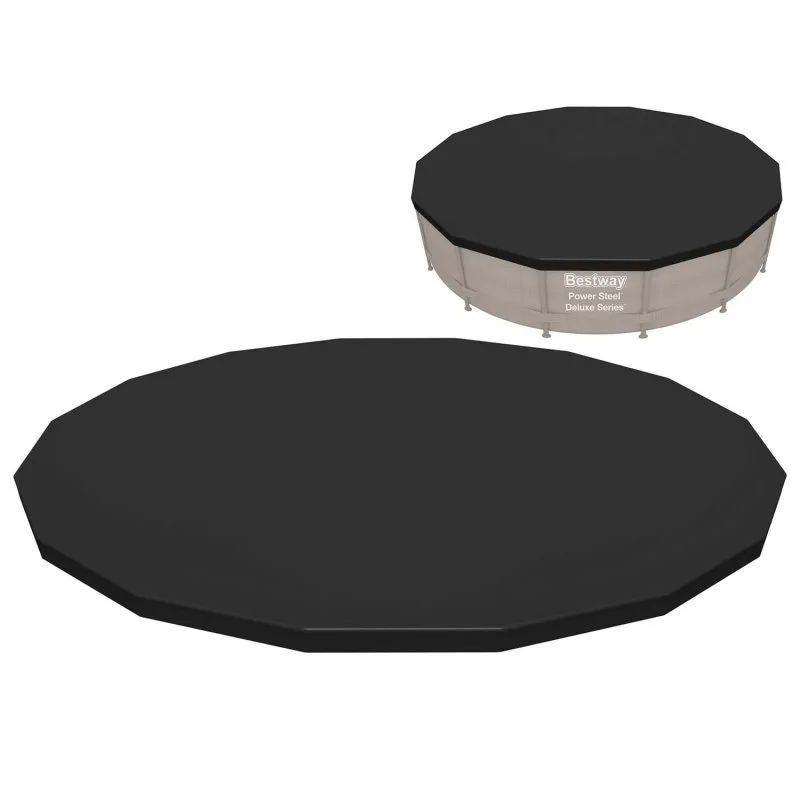 Cubierta para piscina de 427 cm Bestway desmontable 58248.
