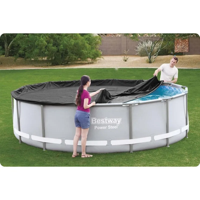 Cubierta para piscina de 427 cm Bestway desmontable 58248.