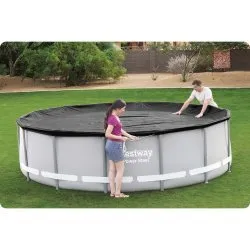 Cubierta para piscina de 427 cm Bestway desmontable 58248.