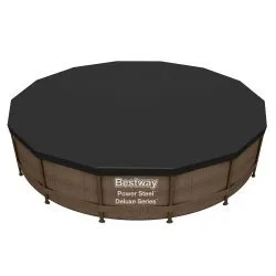 Cubierta para piscina de 427 cm Bestway desmontable 58248.