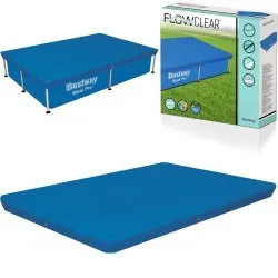 Cubierta Piscina Rectangular 224 x 154 cm Bestway 58103