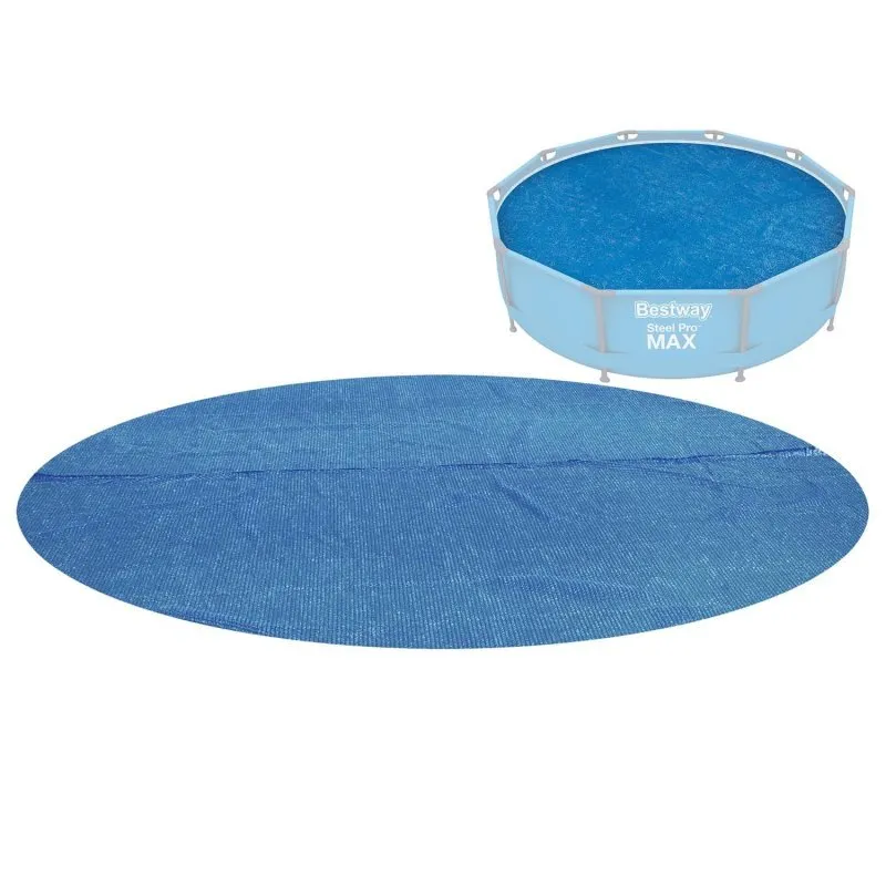 Cubierta solar para piscinas de bastidor 305 cm Bestway 58241.