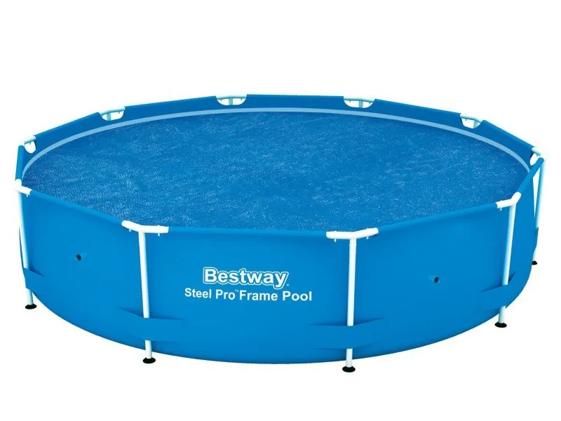 Cubierta solar para piscinas de bastidor 305 cm Bestway 58241.