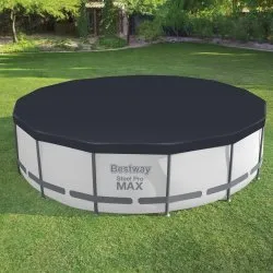 Cubierta para piscina de cremallera de 457 cm Bestway 58038.