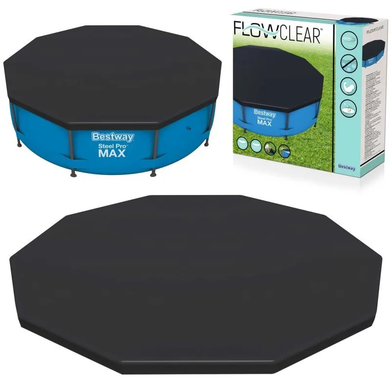 Cubierta para piscina de 305 cm Bestway 58036 marco.