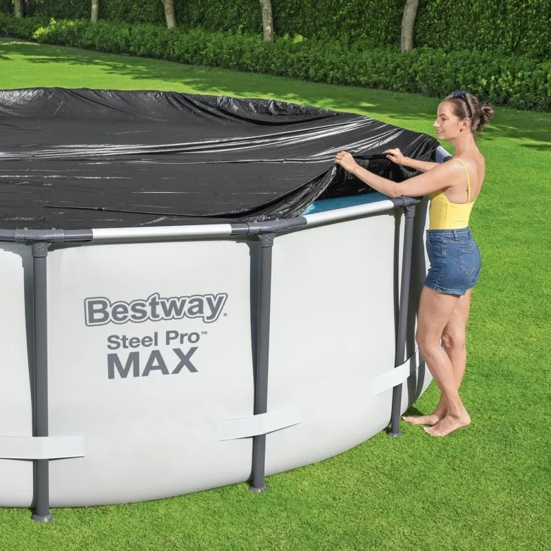 Cubierta para piscina de 305 cm Bestway 58036 marco.