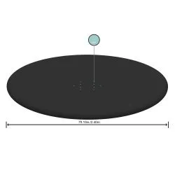 Cubierta para piscina 244 cm Bestway 58032