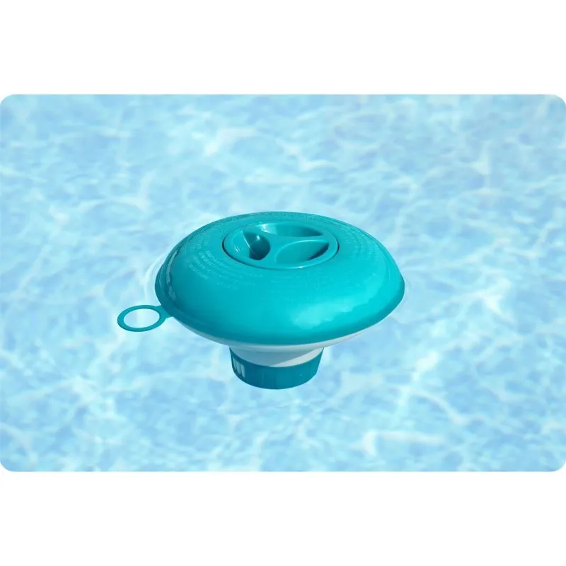 Flotador pequeño, dosificador de productos químicos para piscinas Bestway 58210.