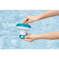 Flotador pequeño, dosificador de productos químicos para piscinas Bestway 58210.