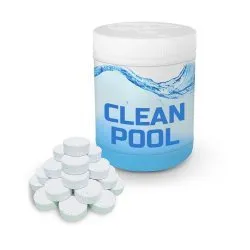 Dosificador de productos químicos flotante + pastillas multifunción de 0,5 kg.