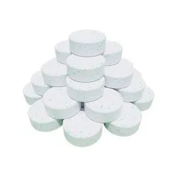 Dosificador de productos químicos flotante + pastillas multifunción de 0,5 kg.