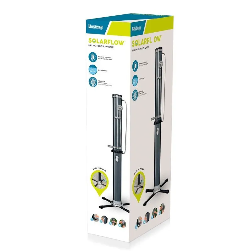 Ducha solar Bestway 58696, accesorio práctico para actividades al aire libre en verano