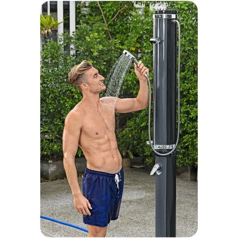 Ducha solar Bestway 58696, ideal para usar en la piscina o en el jardín