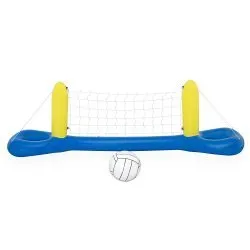 Set de voleibol flotante para piscina 252 x 64 cm Bestway 52133.