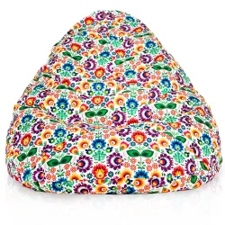 Puff con Respaldo XXL Drop - Tejido Estampado Premium – vista 27
