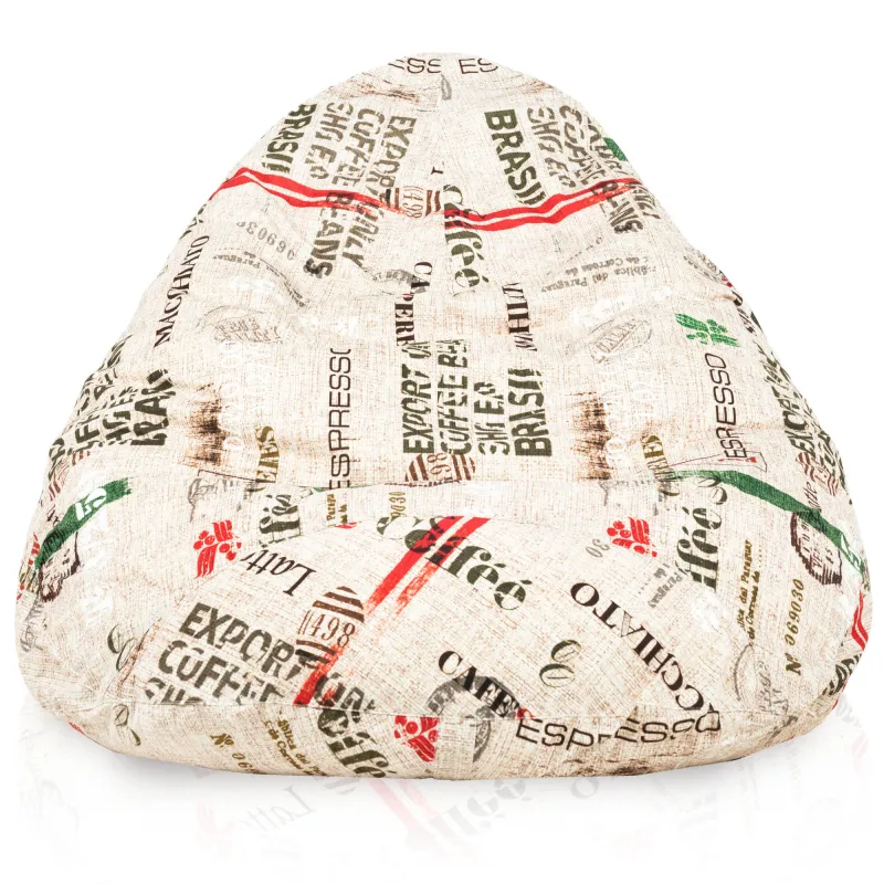 Puff con Respaldo XXL Drop - Tejido Estampado Premium – vista 28