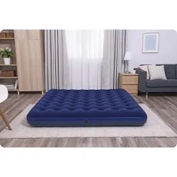 Colchón hinchable cómodo, ideal para escapadas de verano