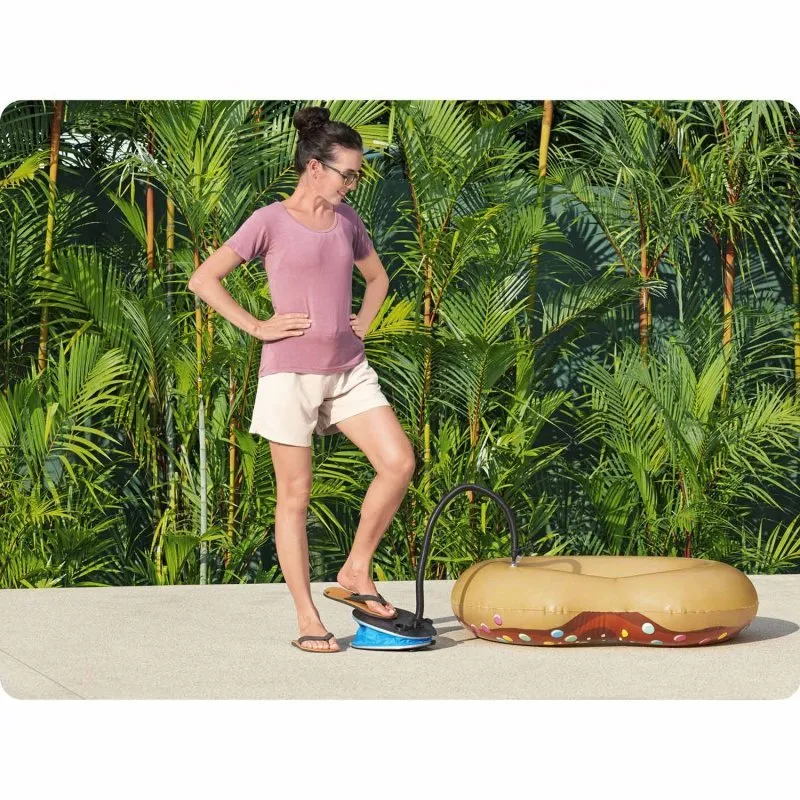 Bomba de pie 29 x 22 cm / 1,6 litros / ciclo Bestway 62005