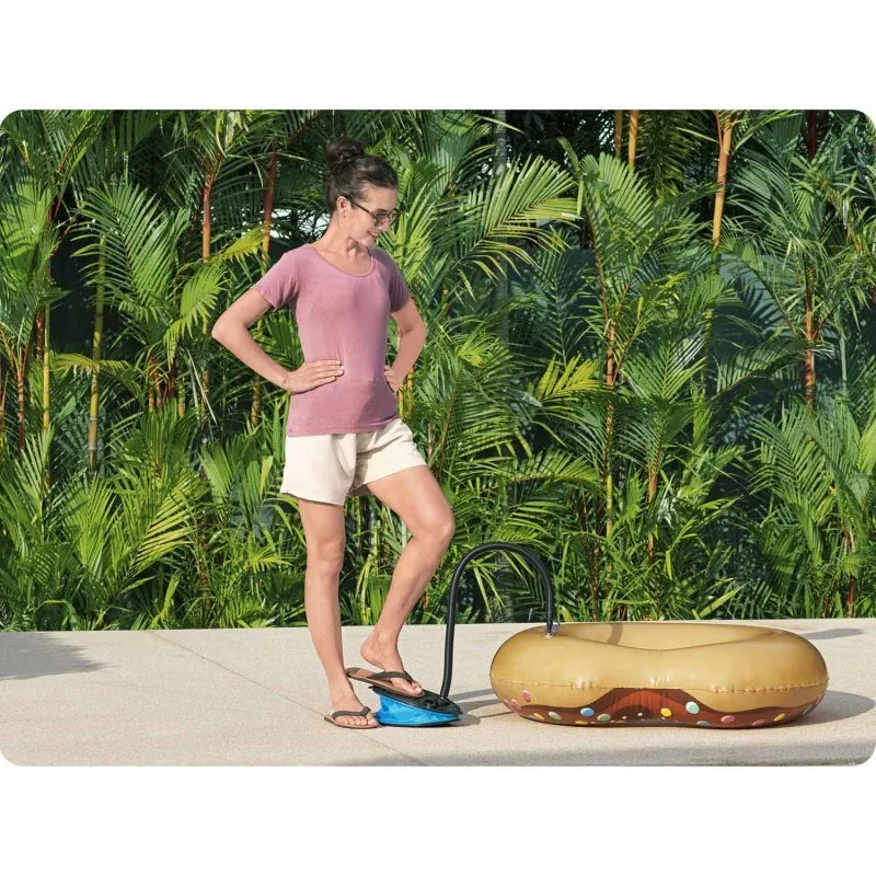 Bomba de pie 28 x 19 cm Bestway 62004.