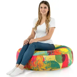 Cojín de Suelo Redondo para Sentarse - Outdoor Pro de Exterior Jardín Impermeable – vista 2