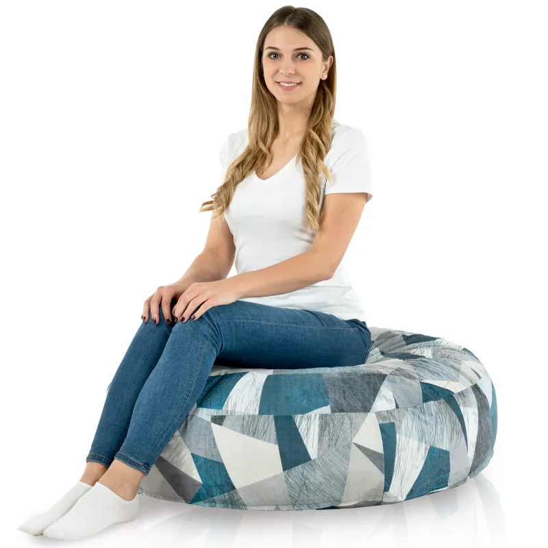 Cojín de Suelo Redondo para Sentarse - Outdoor Pro de Exterior Jardín Impermeable – vista 2