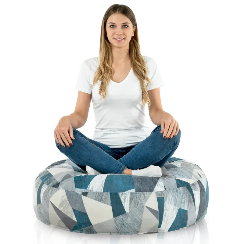 Cojín de Suelo Redondo para Sentarse - Outdoor Pro de Exterior Jardín Impermeable – vista 3