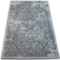 Alfombra VINTAGE 22208/356 gris roseta clásica